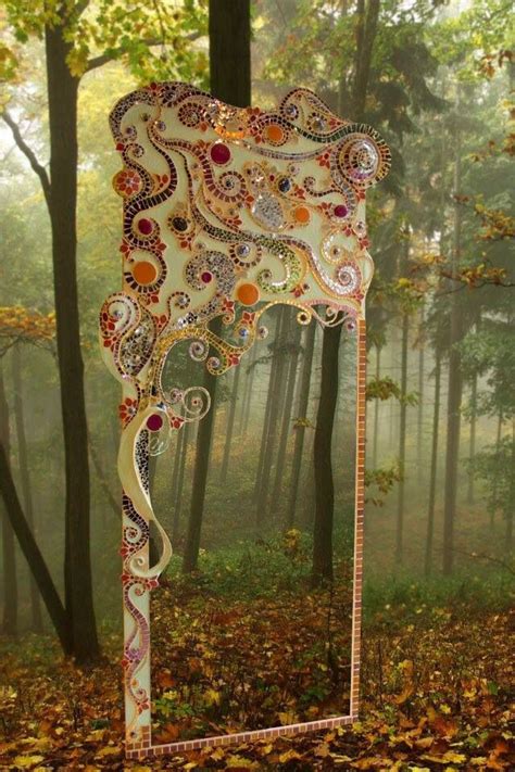 Almost An Enchanted Mirror Mirror Mosaic Mosaic Art Mosaic Glass