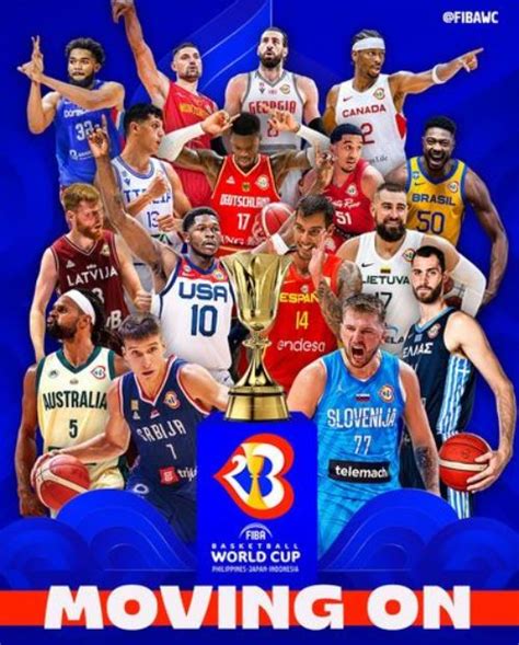 2023 Fiba Basketball World Cup Second Round Schedule Results Scores Team Standings And Game
