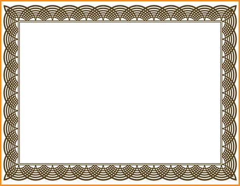 Certificate Border Png Certificates Templates Free