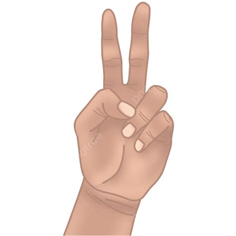 Peace Sign Hand Hd Transparent Hand Make A Peace Sign Peace Sign Png