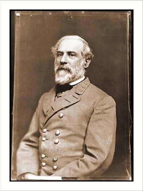 Portrait Of Gen Robert E Lee Officer Of The Confederate Flickr