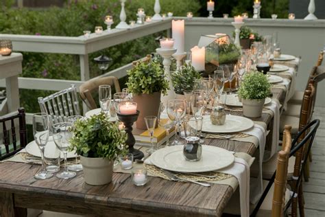 In a formal place setting, the napkin goes neither under the fork or the knife, but on the charger, a small decorative plate placed on top of the dinner plate. Table Setting Ideas For Any Occasion