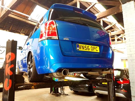Vauxhall Zafira VXR ECU Remap Exhaust System Carbon Cleaning