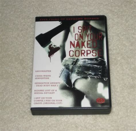 I Spit On Your Naked Corpse Dvd Films Srs Cinema Picclick