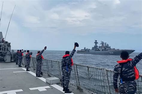 Galeri Foto Passex Rusindo Latihan Mauver Laut Tiga Kri Dan Kapal Perang Rusia Berita Yudha