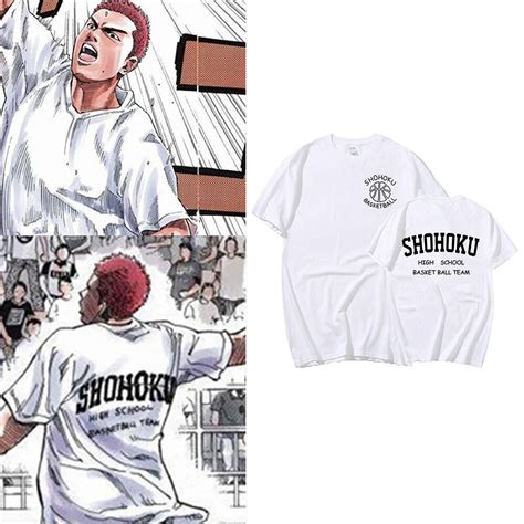 2023 new anime the first slam dunk t shirt akita sannoh shohoku sawakita sakuragi basketball