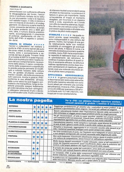 Check spelling or type a new query. Ferrari F40: magazine articles (scans) - Auto titre