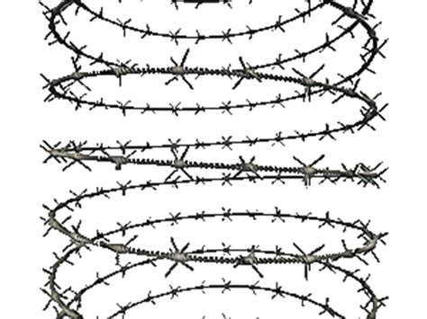 Barbed wire, also known as barb wire, less often as bob wire or, in the southeastern united states, bobbed wire, is a type of steel fencing wire constructed with sharp edges or points arranged at intervals along the strand (s). Barbwire PNG