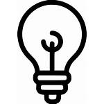 Icon Lamp Bulb Idea Creative Svg Onlinewebfonts