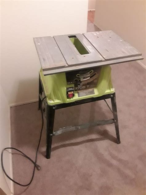 Ryobi 10in Table Saw With Steel Stand For Sale In Seattle Wa Offerup
