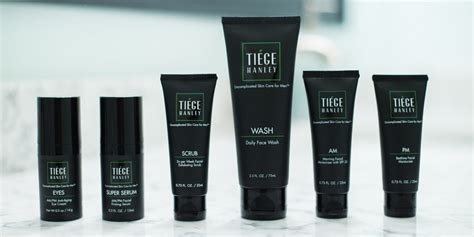 men s skin care kit best face cream scrub and serum for men and tiege hanley