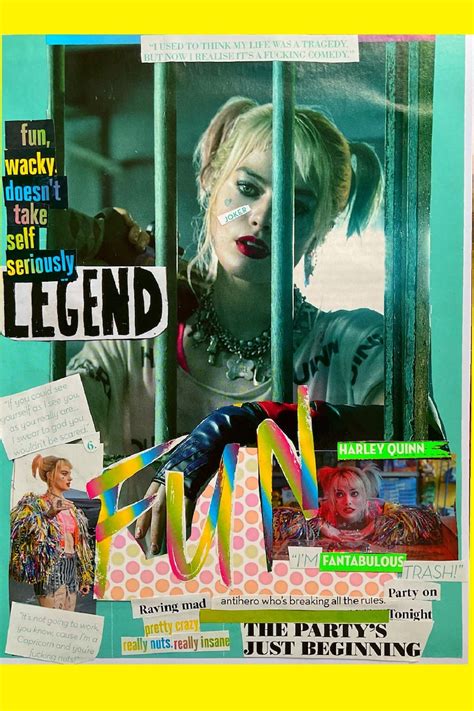 Harley Quinn Poster Digital Poster Design 1 X Postcard 1 X Greetings