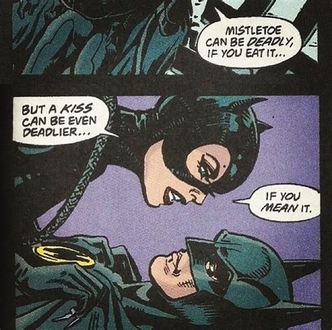 Pin By Martyna Maria On Illu Batman Kiss Catwoman Batman And