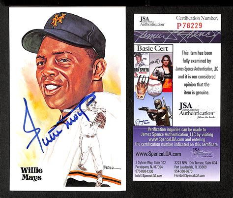 While not his true rookie card, that honor goes to his 1951 bowman, this card carries the weight of the landmark 1952. Lot Detail - Willie Mays Signed Perez Card and First Day ...
