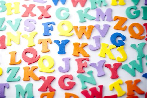 Free Stock Photo 6968 Colorful Learning Letters | freeimageslive