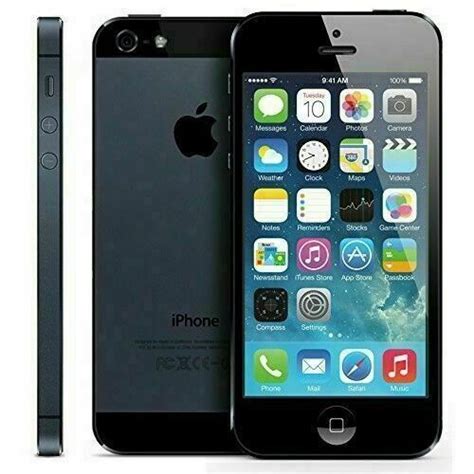 Apple Iphone 5 16gb Black And Slate Unlocked A1429 Gsm For Sale