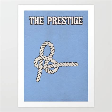 The Prestige Minimalist Poster in 2021 | Minimalist poster, Minimalist ...