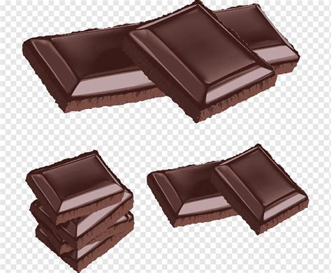 Chocolate Bar Ilustrasi Makanan Cokelat Menjadi Balok Makanan Selamat Ulang Tahun Vektor