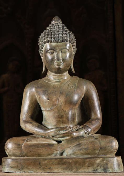 Sold Classic Meditating Buddha Statue 21 104t70 Hindu Gods