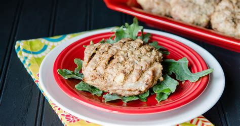 Juicy Apple Turkey Burgers Dump And Go Dinner Once A Month Meals