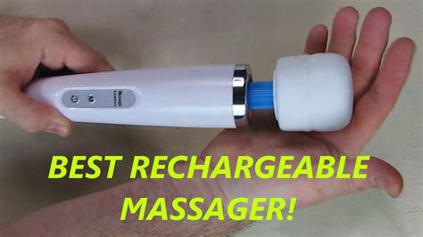 Excellent Hand Held Rechargeable Massagers Review Youtube