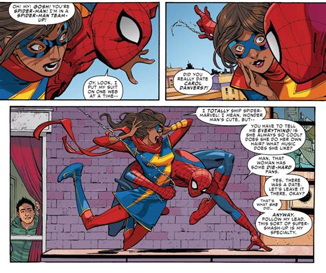 Just A Little Reminder That Spider Man And Captain Marvel Who Was At