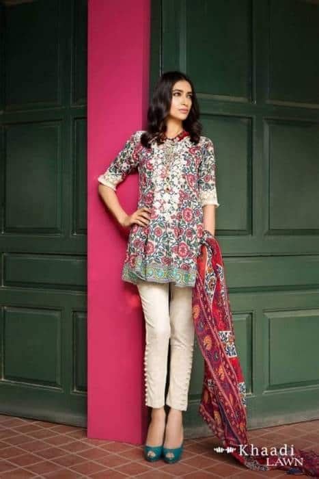 30 Pakistani Lawn Suits And Kurtis Trending 2018 Lets Get Dressed