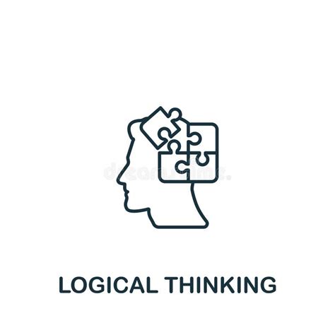 Logical Thinking Icon Line Simple Personality Icon For Templates Web