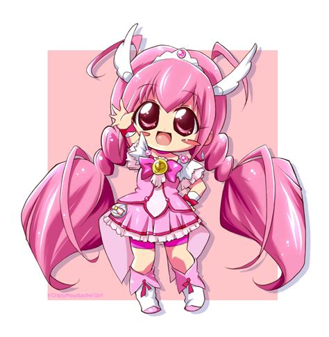 Kawaii Chibi Cute Chibi Anime Chibi Glitter Lucky Smile Pretty Cure Japanese Cartoon