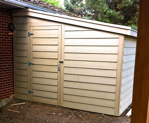 There are various home improvement shops that sell ready made wood shed doors but they are quite expensive, so if you want a good shed door but don't wont to spend a in this article we will show you how you can build a nice and functional door with the added advantage of not being expensive. How To Build A Storage Shed Attached To Your Home | Jim ...