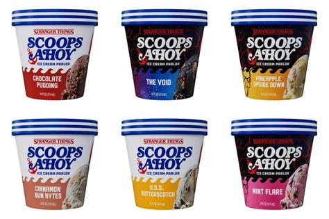 New Stranger Things Scoops Ahoy Ice Cream Debuts At Walmart Brand Eating