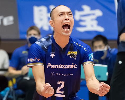 Hideomi Fukatsu Player Volleyball Panasonic Sports Panasonic