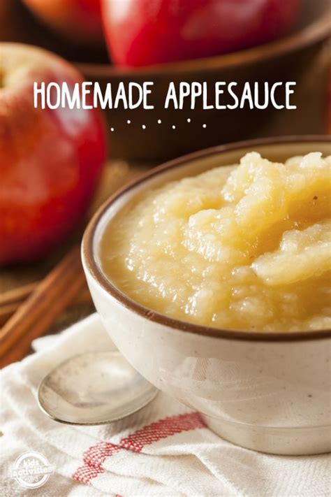 The Best Tasting Homemade Applesauce Youll Ever Make