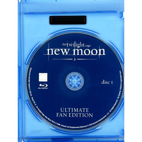 THE TWILIGHT SAGA NEW MOON 2009 Ultimate Fan Edition BLU RAY EBay