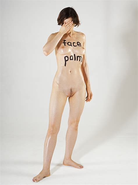 File Nude Woman Facepalming Wikimedia Commons