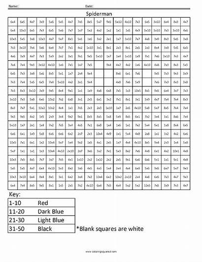 Coloring Math Worksheets 6th Grade Multiplication Suitable