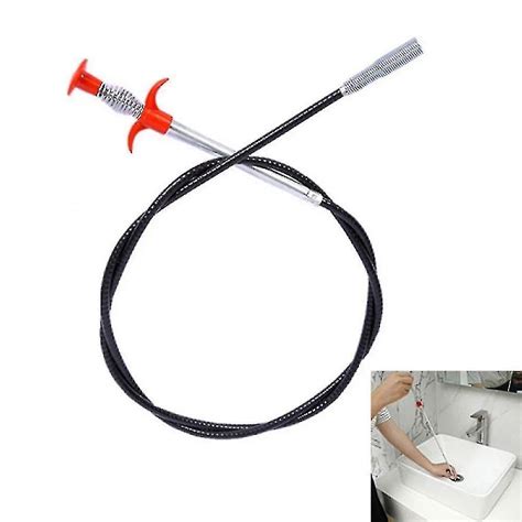 Rough Plumbing Drain Cleaning Tool 360°rotation Flexible Stainless