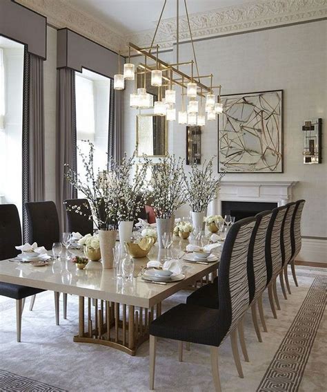 31 Nice Transitional Dining Room Design Ideas Pimphomee