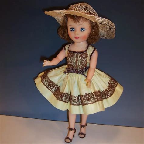 Excellent 1950 S American Character Toni Doll Shopping Time Outfit