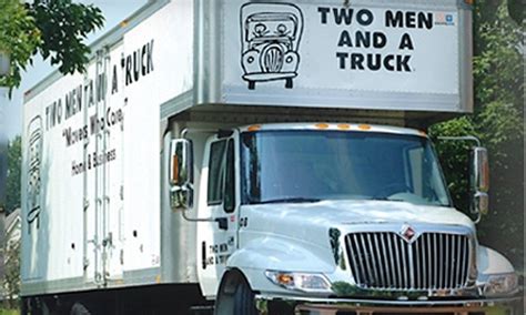 One Hour Of Moving Services 119 Value Two Men And A Truck Groupon