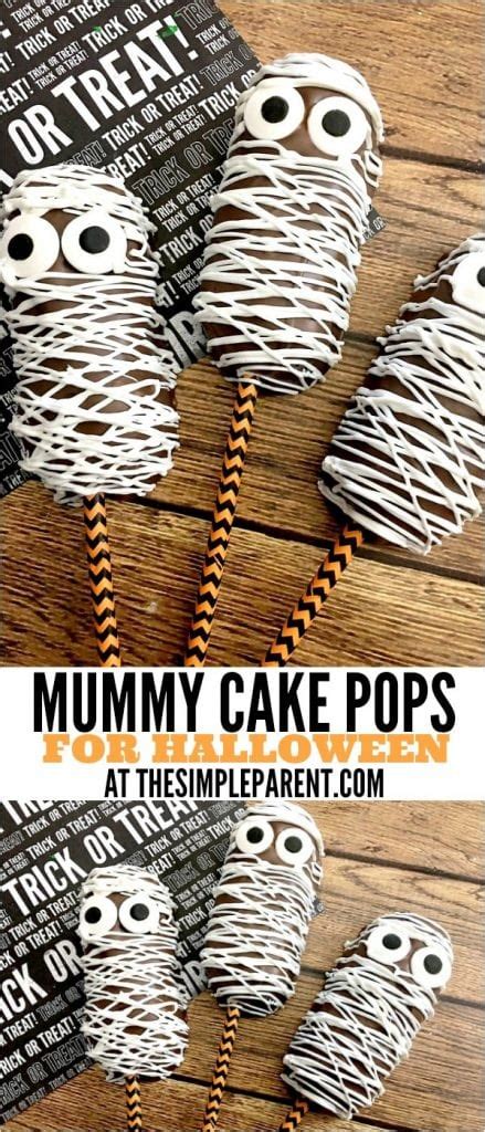 Halloween Mummy Cake Pops That Are Easy To Make • The Simple Parent