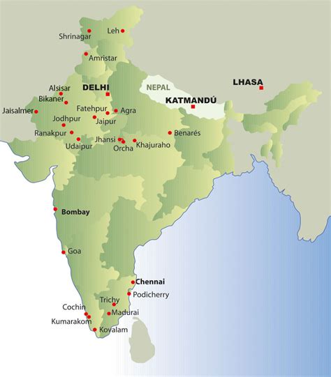 Donde Esta India En El Mapa