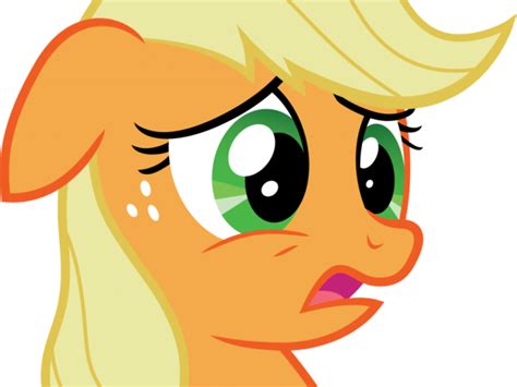 Download Scared Face Cliparts Applejack Scared Png Image With No