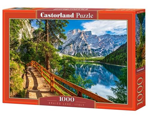 Puzzle 1000 El Braies Lake Italy Castorland W Sklepie Taniaksiazkapl