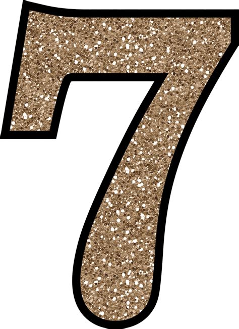 Glitter Without The Mess Free Digital Printable Glitter Numbers 0 9