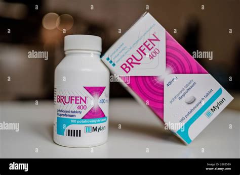 Brufen Ibuprofen Anti Inflammatory Drugs Medicine Pills Pain