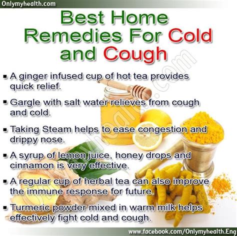 Best Home Remedies For Cold And Cough Cold Home Remedies Cold And