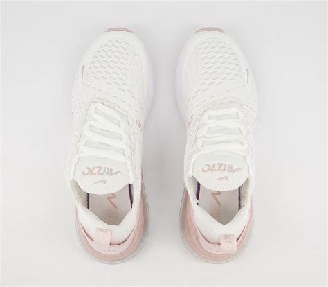 Nike Air Max 270 Trainers Summit White Pink Oxford Barely Rose Unisex Sports