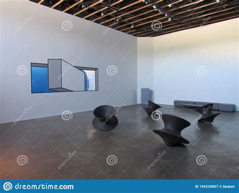 Interior Art At The Scottsdale Museum Of Contemporary Art Editorial Photography Image Of