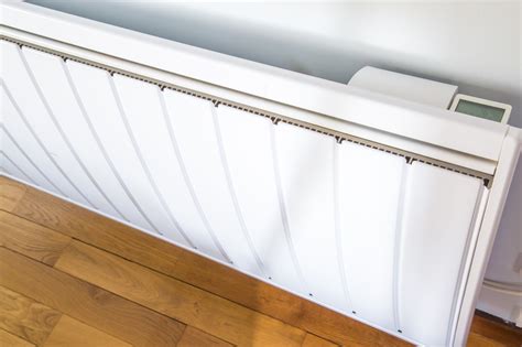 Electric wall heaters are easy to fit in a small room because they barely take two square feet of wall space. Energy Efficient Electric Radiator | EHS